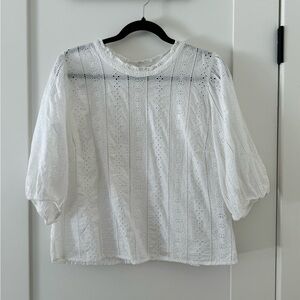 Abercrombie Embroidered Cotton Top